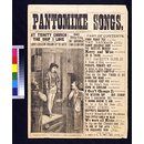 Pantomime Songs (Song sheet)