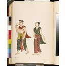 Painting - One of fifty Burmese drawings.