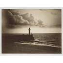 Lighthouse and Jetty, Le Havre (Photograph)