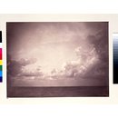 Seascape with Cloud Study; Vue de mer, Ciel Nuageux (Photograph)