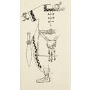 Irish theatrical costume illustration (Design) Irish theatrical costume illustration (Design)