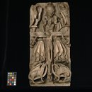 Trinity with symbols of the four Evangelists (Panel)