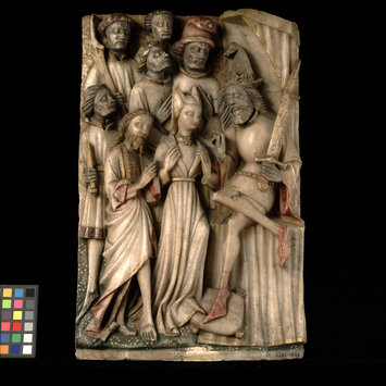 Panel - St John the Baptist before Herod Panel - St John the Baptist before Herod