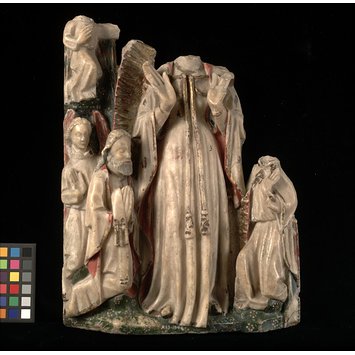 Fragment of a panel - The Assumption of the Virgin