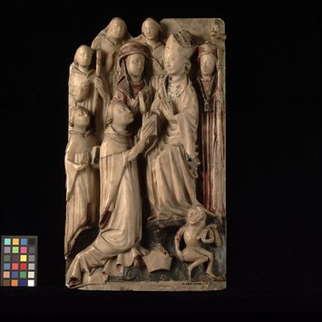 Panel - St Thomas Becket meeting the Pope Panel - St Thomas Becket meeting the Pope
