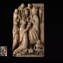 St Thomas Becket meeting the Pope (Panel)