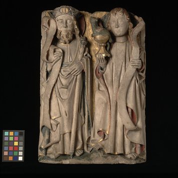 Panel - St James the Great and St John the Evangelist