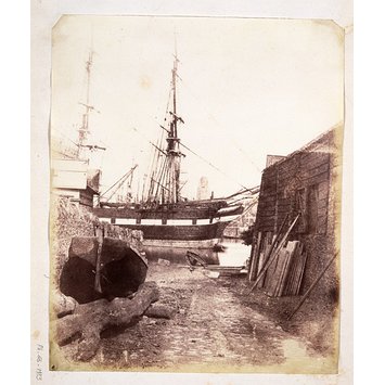 Photograph - View of an Unidentified Harbour