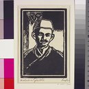 Mahatma Gandhi (Woodcut)