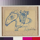 Figure on horse (Drawing)