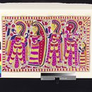 Gopis dancing with Krishna (Painting)