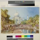 Taj Mahal Viewed from the Garden (Painting) Taj Mahal Viewed from the Garden (Painting)