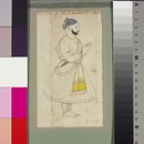 A Rajput nobleman (Drawing)