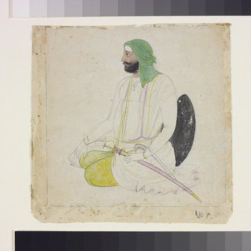 Painting - A Sikh sardar Painting - A Sikh sardar