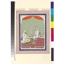 Raja Nau Nihal Singh with Raja Dhian Singh (Painting)