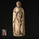 Statuette - Bishop with kneeling donor