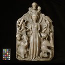 The Legend of St Catherine: the saint saved from the wheels (Panel)
