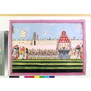 Procession with festival car (Painting)