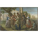 Painting - Country Dances Round a Maypole