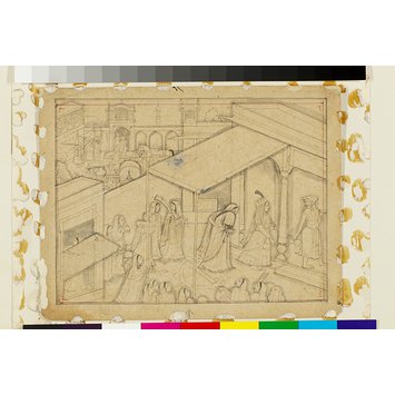 Painting - A Bride's home-coming