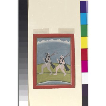 Painting - Two Panjabi cultivators Painting - Two Panjabi cultivators