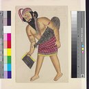 Painting - Water Carrier; The Mahant of Tarakeshawar