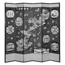 Six-fold screen
