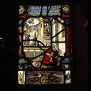Tobit and Sara praying (Panel)