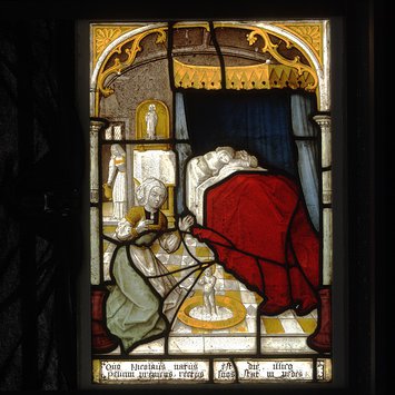 Panel - First Miracle of Saint Nicholas Panel - First Miracle of Saint Nicholas