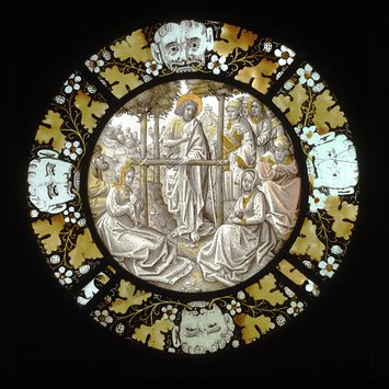 Roundel - Saint John the Baptist Preaching