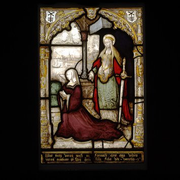 Panel - Catherine Boelen with Saint Catherine Panel - Catherine Boelen with Saint Catherine