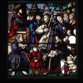 Panel - Christ preaching