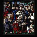 Christ preaching (Panel)