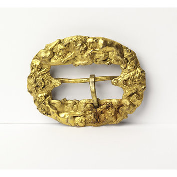 Hunting belt buckle