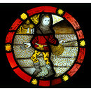 Roundel - October; The Labours of the Months Roundel - October; The Labours of the Months