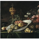 Fruit piece, with covered gilt goblet (Oil painting)