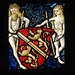 Panel - Wild man and woman supporting the arms of Kyburg