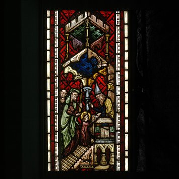 Panel - Presentation of the Mary in the Temple Panel - Presentation of the Mary in the Temple