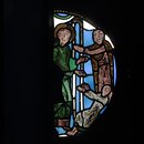 Scene from the life of St Benedict; St Benedict Healing a Child (Panel)