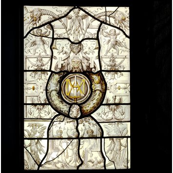 Panel - Device and monogram of Anne de Montmorency