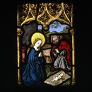Mary and Joseph Adoring the Christ Child (Panel)