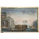 Painting - Porcelain arriving at Canton warehouse