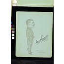 Donald Fergusson as the Prime Minister in The Queen's Husband (Caricature)
