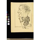 Caricature - Arthur Logan in Zip Goes a Million