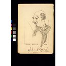 Julian Clifford conducting Carousel (Caricature)