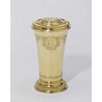 Beaker and cover Beaker and cover