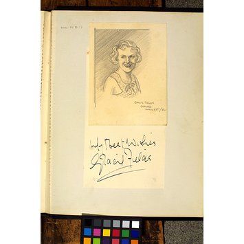 Caricature - Gracie Fields Caricature - Gracie Fields