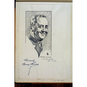 Caricature - Sydney Howard in Oh! You Letty Caricature - Sydney Howard in Oh! You Letty