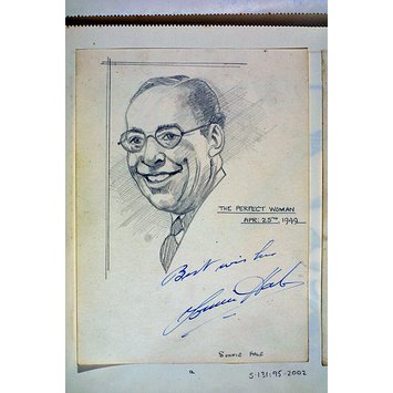 Caricature - Sonnie Hale in The Perfect Woman Caricature - Sonnie Hale in The Perfect Woman