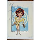 Jean Bayley as Aladdin in Aladdin (Caricature)